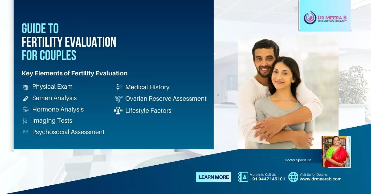 Guide to fertility evaluation for couples.