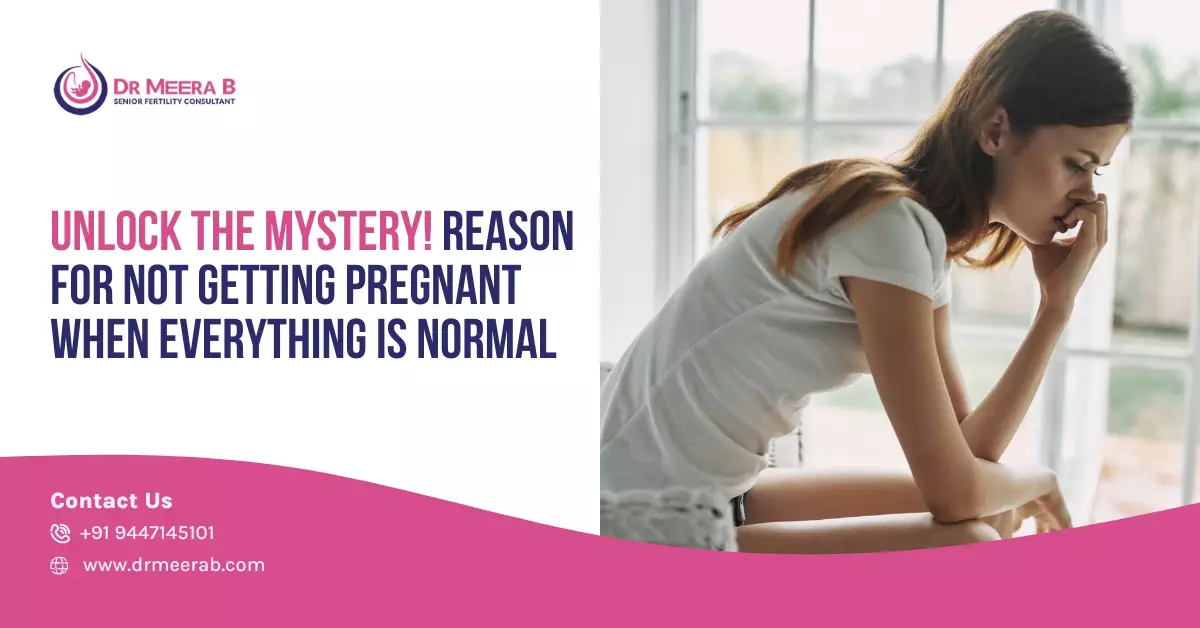 Reason for Not Getting Pregnant When Everything Is Normal