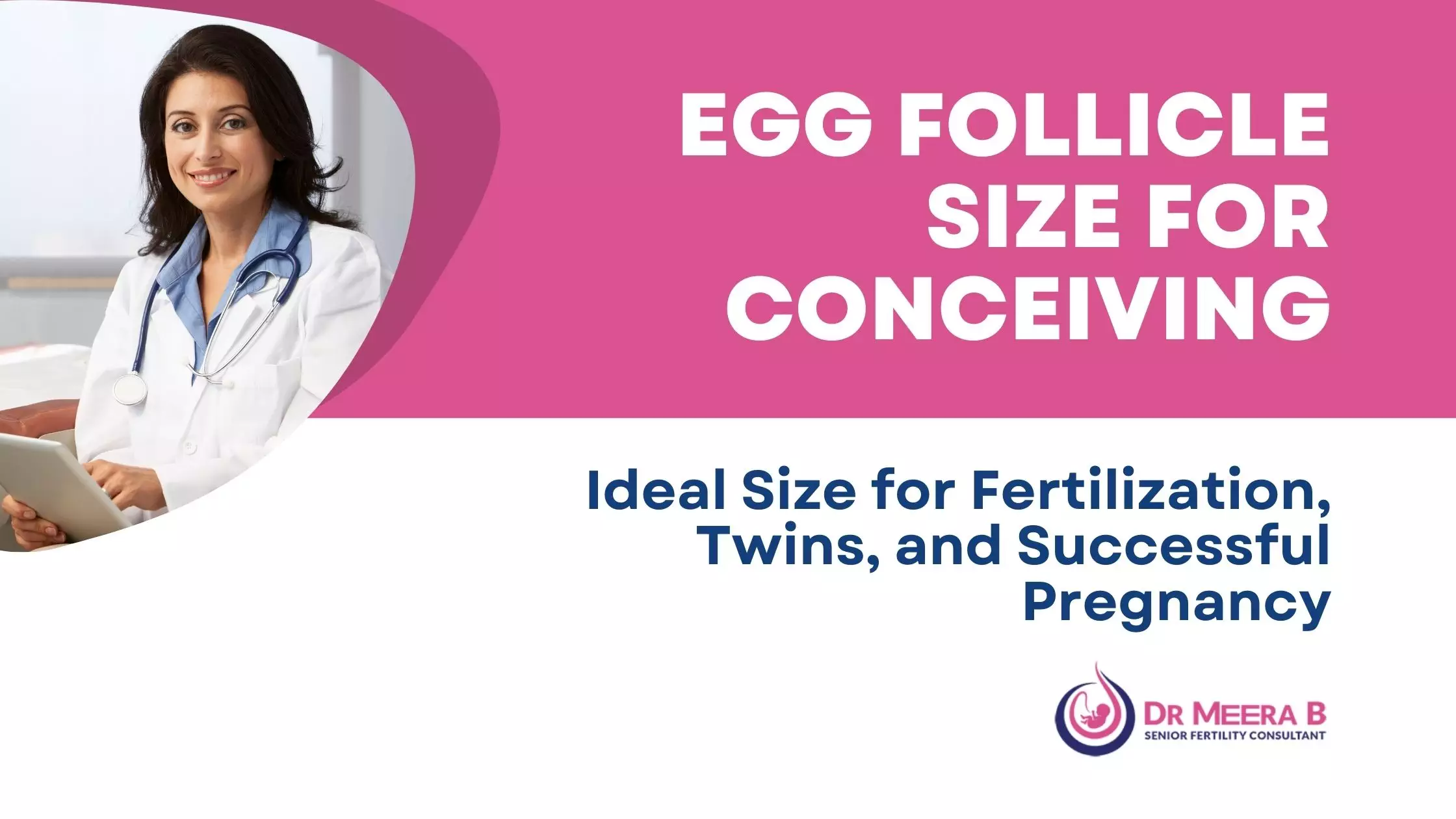 egg follicle size for conceiving